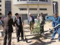 گزارش تصویری مراسم روز درخت کاری و تقدیر از نیروهای باغبانی دانشگاه
